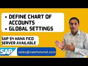 Define CHART OF ACCOUNTS in SAP S4 HANA | Global Settings