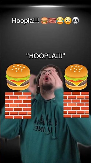 Hoopla!!! 🍔🧱😂😳💀 #shorts #funny #mcdonalds #hoopla #spongebob #viral #comedy #tititisahur #fyp