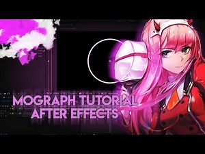 MOGRAPH TUTORIAL PART 1| Adobe After Effects AMV Tutorial