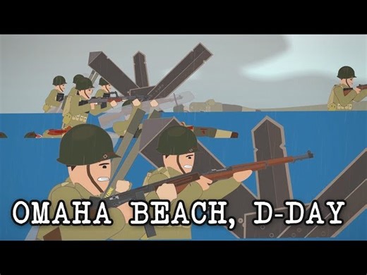 WWII : D-Day June 6, 1944 - Omaha Beach