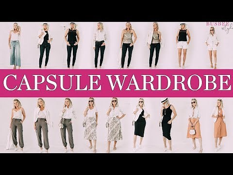 Casual Summer Capsule Wardrobe