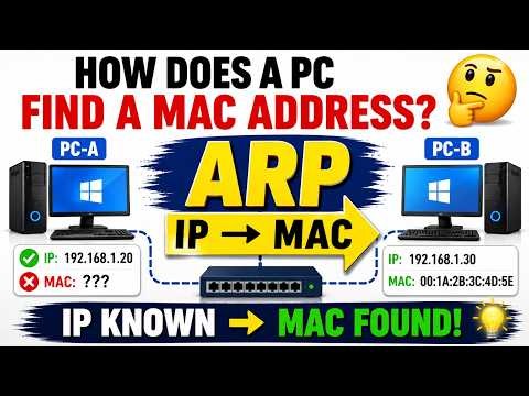 ARP Explained: How a Computer Finds a MAC Address
