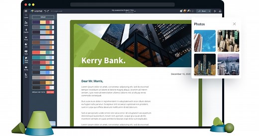 Free Online Letterhead Maker - Design a Letterhead | Visme