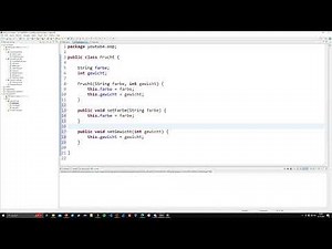 Programmieren in Java 1: Video 37 | Konstruktor