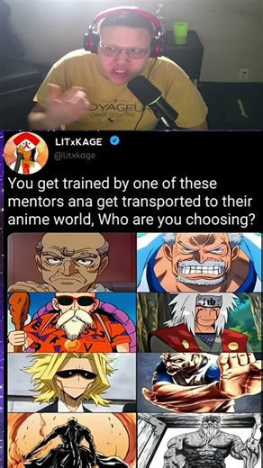 Which one's training you to the top #anime #animecommunity #choice