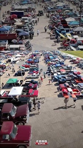 What’s your Favorite Ford Truck? Drone Footage of 2026 Grand National F100 Show - Full Video ☝️☝️