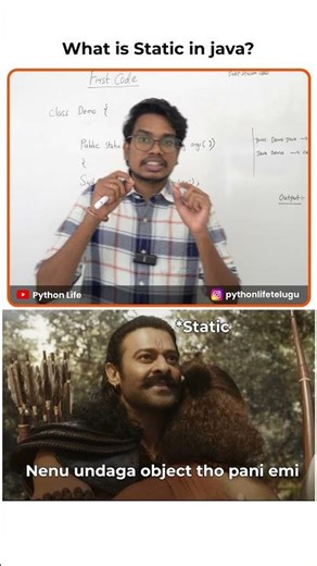 What is Static in Java | Telugu