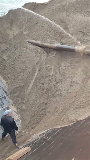 船员的一天：从运输到卸货的全过程Barge unloading | Satisfying VIdeo | Relaxing video