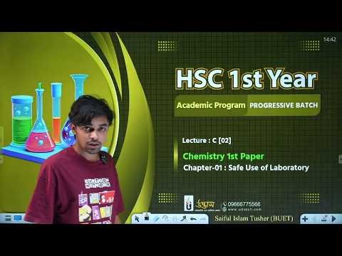 HSC (Chemisty 1st paper) ||Chapter - 01 (Safe Use of Laboratory)(Part -02)|| [English Version]