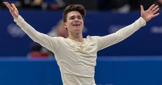Young Massachusetts skaters inspired by Maxim Naumov's Olympic performance