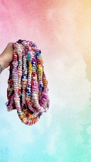 1.5M views · 17K reactions | ✨ Water Colour Inspired ✨ #oddlysatisfying #processvideo #starttofinish #handmade#artyarntorweaving #yarn #wool #Weaving #handwoven #handmadeart #craftideas #crafting #crafts #handspun #fibreart #fiberart #diyproject #drumcarder #crafttutorial #trending #weaving #watercolour #satisfyingvideo #relaxingvideo #asmrvideo #weavingloom #artyarn #madeindorset #textiles #wovenwallhanging | Made Weave Love | Facebook