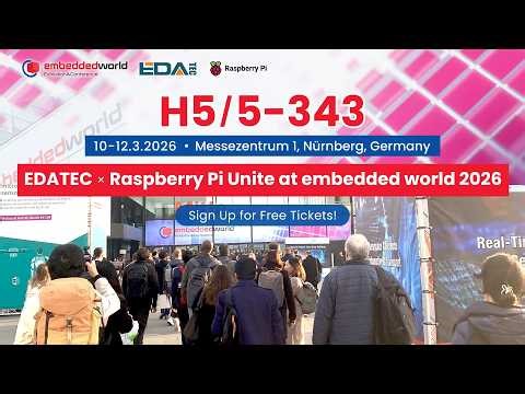 The excitement is real at Embedded World 2026! 🚀