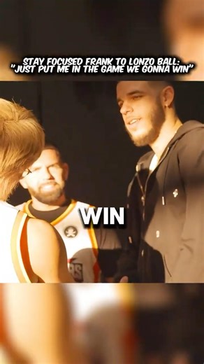 Stay Focused Frank and LONZO BALL at the celebrity all star game... #stayfocusedfrank