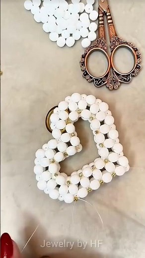 😱❤️ I Made Mini Heart Keychains to Help Fund My Heart Surgery #shortsfeed #diy #shorts