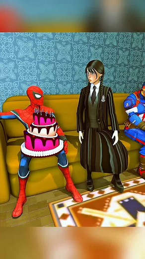 Funny Cartoon Moments with Captain America and Friends