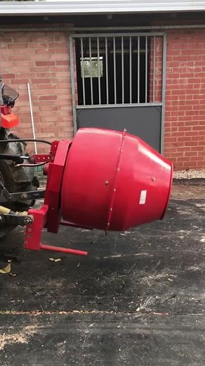 PTO driven Tractor Mounted Cement Mixer 5cu ft