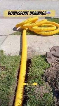 Protect Your Homes Foundation With Downspout Drains - Tampa Exterior Drainage