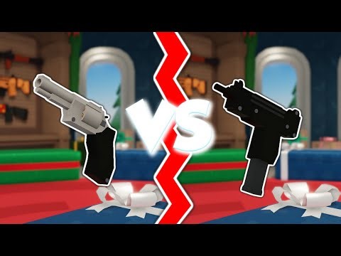 REVOLVER VS UZI In ROBLOX RIVALS..