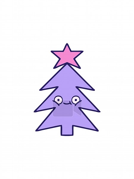 popping motion animation of christmas tree cartoon element Stock Video Footage - Alamy
