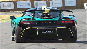 2025 Aston Martin Valhalla powers through Goodwood