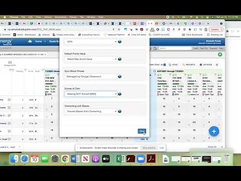 Automatically Mark Zeros as Missing Assignments in Synergy