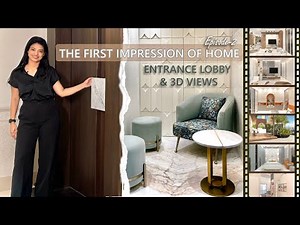 5bhk Duplex Flat entrance lobby design ideas | 3d home design duplex house | 3d interior design