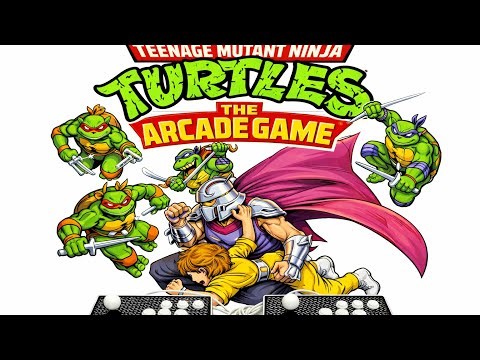 Teenage Mutant Ninja Turtles the Arcade Game - Pandora Platinum 4 Player