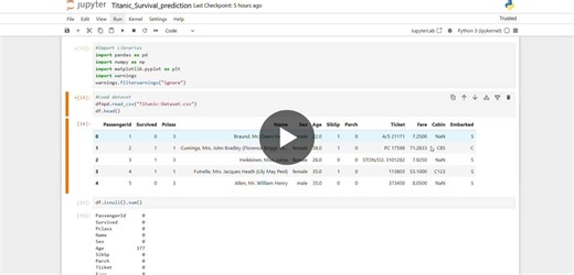 Titanic Survival Prediction with Machine Learning Models | Nisma Rafeek posted on the topic | LinkedIn
