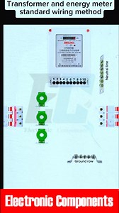 79K views · 494 reactions | Transformer And Energy Meter Standard Wiring Method | 퐄퐥퐞퐜퐭퐫퐨퐧퐢퐜 퐂퐨퐦퐩퐨퐧퐞퐧퐭퐬 | Facebook