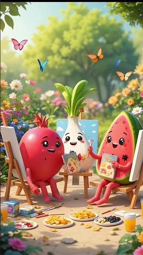 Discover the SECRET to Creating Stunning Art with Everyday Fruits and Veggies