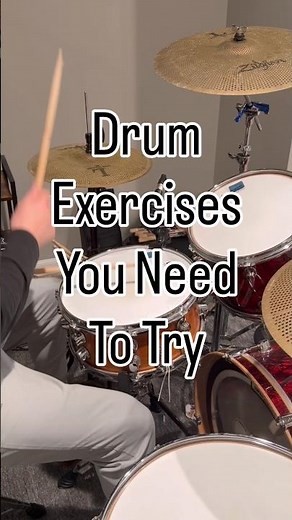 Drum Coordination Exercises | 4 16th Note Patterns To Learn #drumtutorial #drumlessons #learndrums