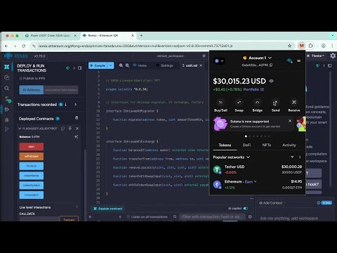 How to create Flash USDT | Multi-chain Flash USDT