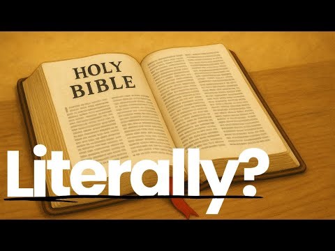 Should I Read the Bible "Literally"?