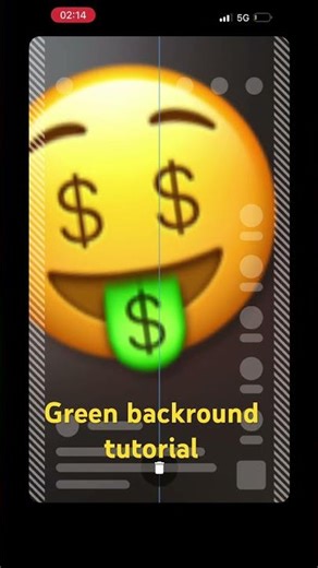 Green backround tutorial