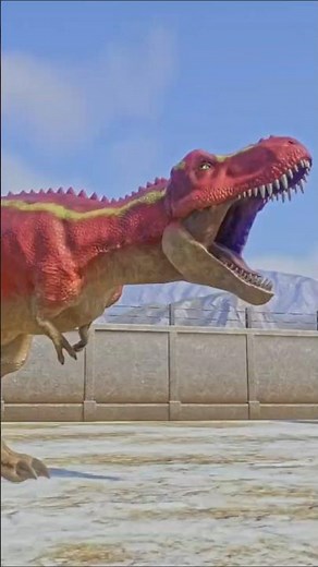 Dinosaur King Tyrannosaurus Rex Vs Dinosaur King Therizinosaurus | Jurassic World Evolution 2