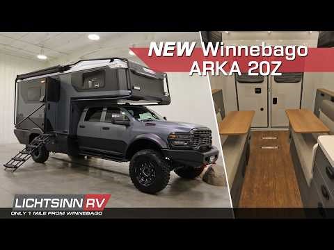 New Winnebago ARKA Overland Adventure Truck - Super C Diesel - LichtsinnRV.com