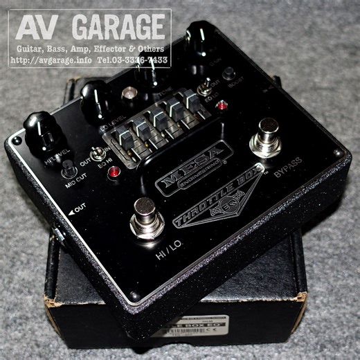 Mesa/Boogie／THROTTLE BOX EQ  Overdrive & Distortion／中古／¥32800／状態：B+