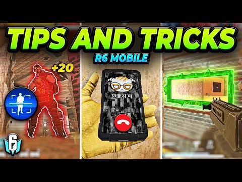 15 R6 Mobile Tips that even Bad Aimers can Use