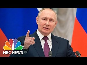 Putin Blames U.S. And NATO For Ukraine Crisis