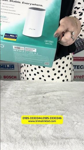 TP-Link Deco E4 AC1200 Dual-band Mesh Router (1 Pack) connect up to 100 devices