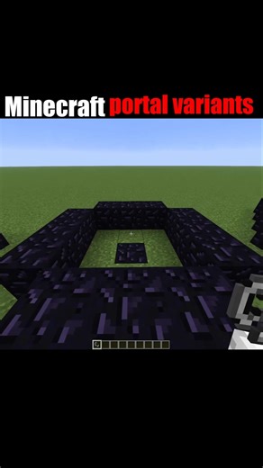 Minecraft Portal Variants That Actually Work 🤯 #minecraft #shorts