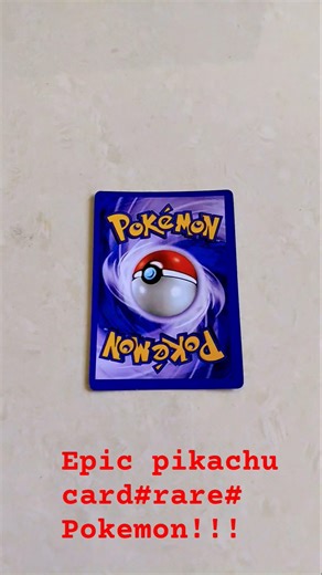 pokemon#epic#rare#pikachu!!!!