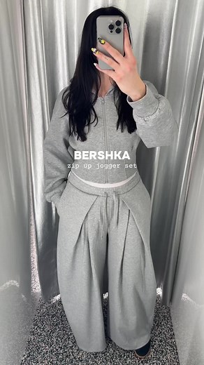 Elevate Your Style with Bershka's New Zip Up Hoodie Set