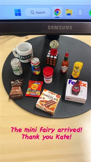 Once upon a time, there lived a girl and she traded mini brands with her friends! I had a giant gag of minis collecting dust. So I finally crafted! #minibrands #mini #craftingeek