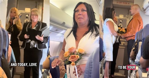 A Couple Surprised Travelers By Getting Married On A Southwest Airlines Flight - TwistedSifter