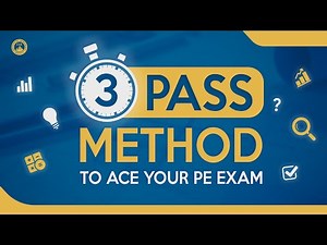 Mastering the Civil PE Exam: The 3-Pass Method Explained
