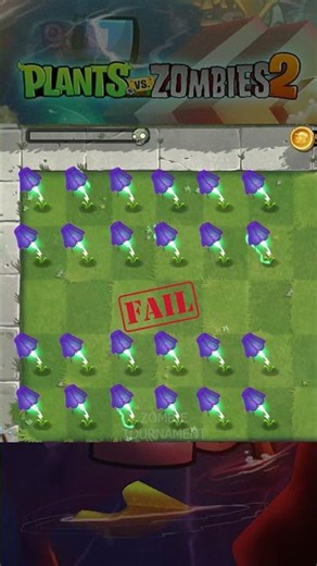 PvZ 2 - Plants Vs Zombies 2 - 30 Plants Lv Max Vs Thanksgiving Jester Zombie 100K HP #shorts #pvz2
