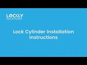 Lock Cylinder Installation Instructions