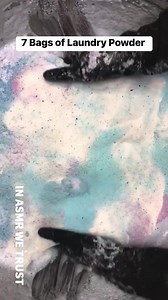 Laundry Powder Overload #asmrpowder #asmrcleaning #spongesqueezing #asmrvideo #laundrypowder #asmrsponge #inasmrwetrust | IN ASMR WE TRUST