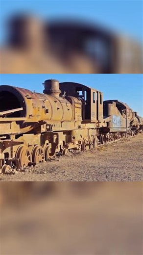 Bolivia's Train Cemetery — A Hauntingly Beautiful Journey 🌵🇧🇴 Just outside the remote town of Uyuni, on the edge of the world’s largest salt flat, lies one of the most surreal places on Earth — El Cementerio de Trenes, Bolivia’s legendary Train Cemetery. Here, rusting steam locomotives sit frozen in time, their boilers cracked, wheels half-buried in the sand, and metal frames slowly being claimed by the desert. Once destined to connect Bolivia to the Pacific coast, these engines were abandone